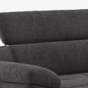 Moderner 3-Sitzer-Sofa mit rechter Liegefläche und verstellbarer Kopfstütze Torav Auswahl