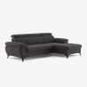 Moderner 3-Sitzer-Sofa mit rechter Liegefläche und verstellbarer Kopfstütze Torav Verkauf