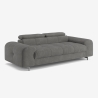Moderner 3-Sitzer-Designsofa mit verstellbarer Kopfstütze Felon Verkauf