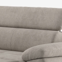 Modernes 3-Sitzer Schlafsofa mit linker Bettkasten-Ottomane Miral Eigenschaften
