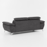 Moderner 3-Sitzer Stoffsofa mit verstellbarer Rückenlehne und Armlehnen Zana Eigenschaften