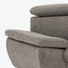 2-Sitzer Sofa mit verstellbarer Rückenlehne und Armlehnen in Sumi-Stoff Kosten