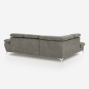 Ecksofa mit Bettfunktion 3-Sitzer, modern, linke Ottomane mit Stauraum, Vera Eigenschaften