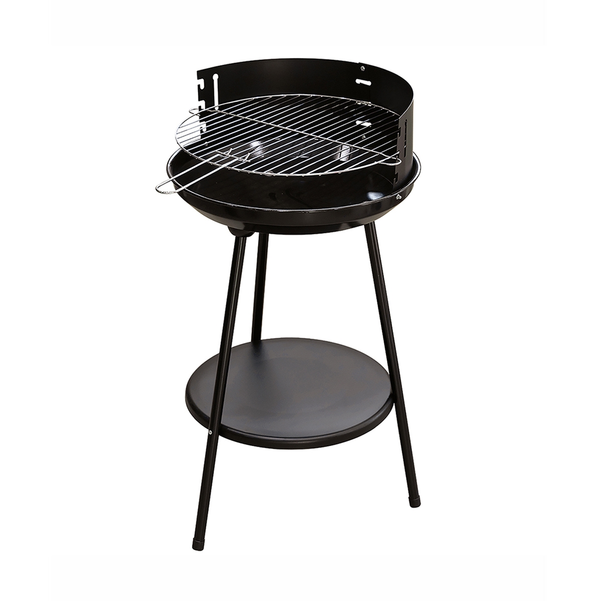 Rundgrill Ø 38cm mit verstellbarem Grillrost Grato Holzkohlegrill