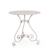 Runder Gartentisch 70cm mit 3 Beinen im Shabby Chic Etienne Kosten