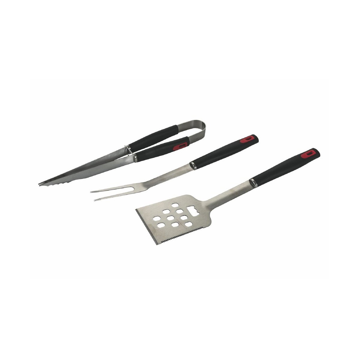 Zirka BBQ-Grillbesteck-Set aus Edelstahl, 3-teilig