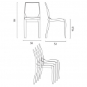 Cristal Light Grand Soleil Design stapelbare Stühle aus transparentem Polycarbonat für Küche und Bar  Kauf