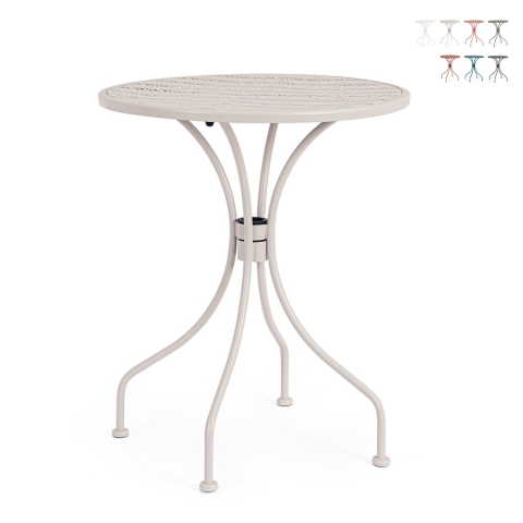 Runder Gartentisch 60 cm Vintage Shabby Chic Bizzotto Lizette Aktion