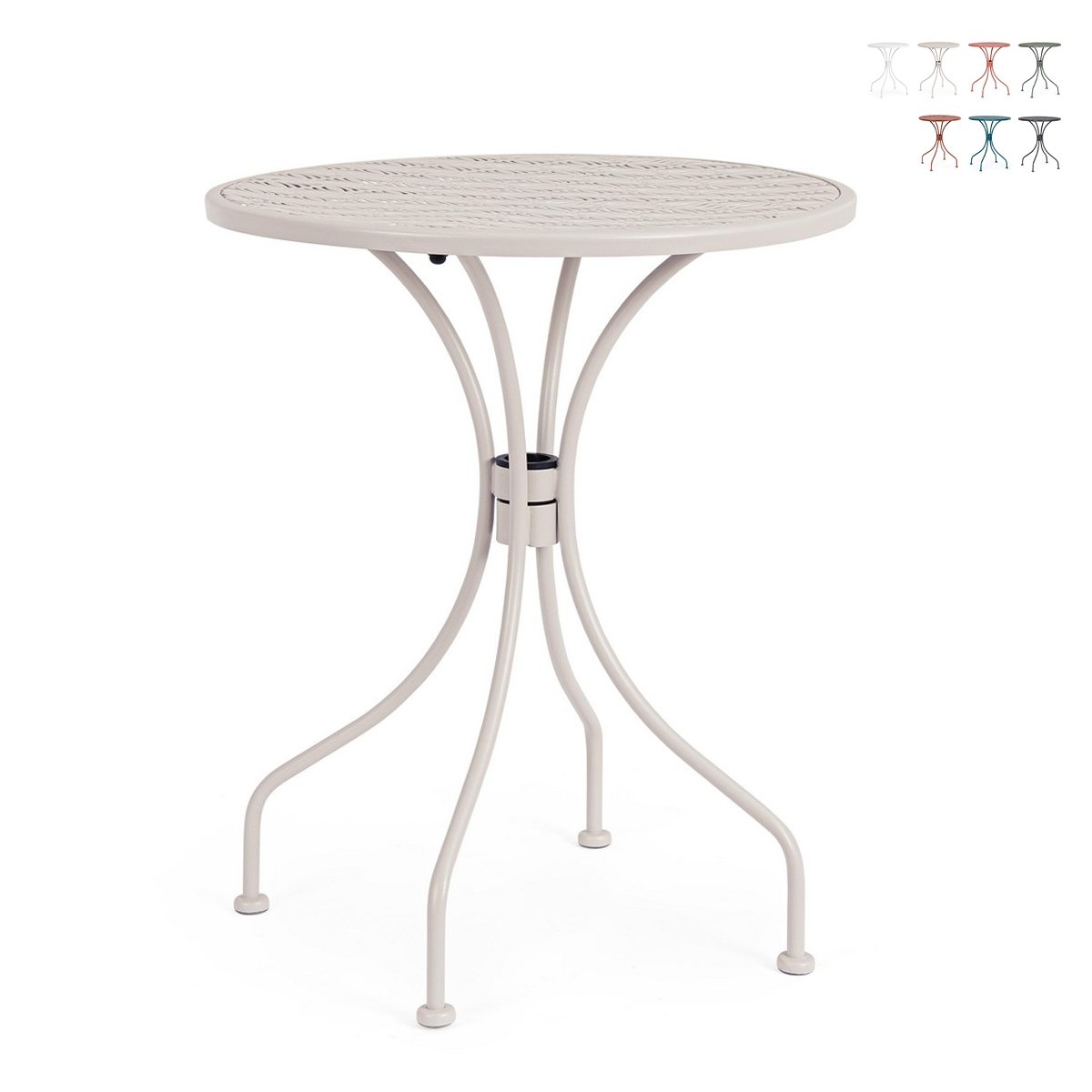 Runder Gartentisch 60 cm Vintage Shabby Chic Bizzotto Lizette Aktion