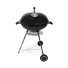 Runder Holzkohlegrill 55cm mit Deckel und Rädern Ardena Angebot