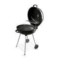 Runder Holzkohlegrill Ø57x90cm mit Rädern und Deckel Seara Aktion