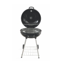 Runder Holzkohlegrill Ø57x90cm mit Rädern und Deckel Seara Rabatte