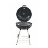 Runder Holzkohlegrill Ø57x90cm mit Rädern und Deckel Seara Rabatte