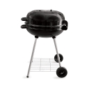 Runder Holzkohlegrill Ø57x90cm mit Rädern und Deckel Seara Modell