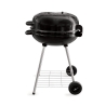 Runder Holzkohlegrill Ø57x90cm mit Rädern und Deckel Seara Modell