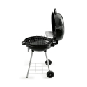 Runder Holzkohlegrill Ø57x90cm mit Rädern und Deckel Seara Eigenschaften