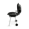 Runder Holzkohlegrill Ø57x90cm mit Rädern und Deckel Seara Eigenschaften
