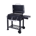 Holzkohlegrill mit Deckel, verstellbarem Grillrost und Rädern Grilla Aktion
