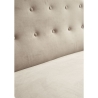 2-Sitzer Sofa aus Stoff in Vintage-Samtoptik, Taupe, Zelto Verkauf