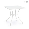 Quadratischer Gartentisch aus Stahl 70x70x71cm Bizzotto Kelsie Aktion