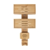 Dusch-Wandorganizer 3 Ablagen aus Bambus Stova Sales