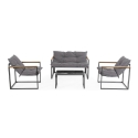 Gartenset mit 2 Sesseln, Sofa und Tisch Bizzotto Ilda Angebot