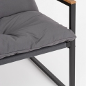 Gartenset mit 2 Sesseln, Sofa und Tisch Bizzotto Ilda Modell