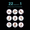 Faltbare 22in1 Multifunktionsbauchtrainer Power Fit Modell