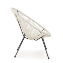 Bizzotto Parker Outdoor-Sessel mit Spaghetti-Design aus Kordel Eigenschaften