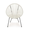 Bizzotto Parker Outdoor-Sessel mit Spaghetti-Design aus Kordel Maße