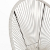 Bizzotto Parker Outdoor-Sessel mit Spaghetti-Design aus Kordel Preis