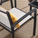 Gartenlounge mit 2 modernen Stühlen und Tisch 45x45cm Bizzotto Auri Kosten