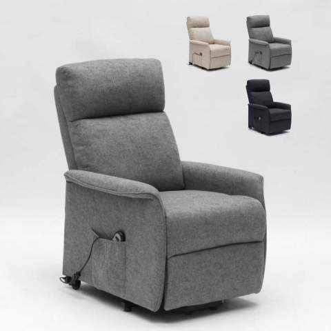 Giorgia Elektrischer Relax-Sessel mit Sitzlift und Rollen für ältere Menschen Aktion