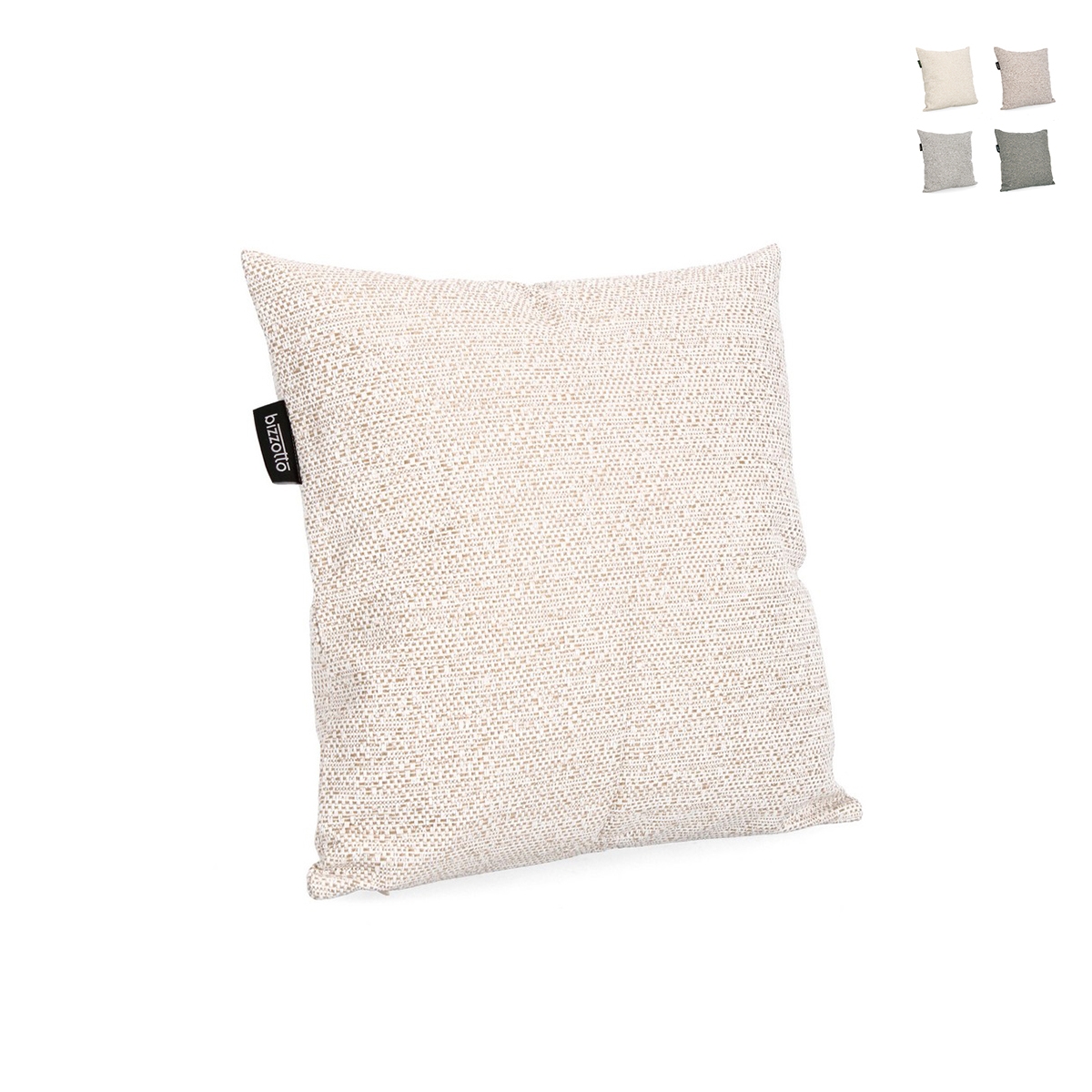 Dekokissen für draußen quadratisch 45x45cm abnehmbarer Bezug Ipek