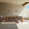 Rechteckiger Outdoor-Teppich beige orange 160x230cm Bizzotto Kino Verkauf