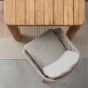 Rechteckiger Outdoor-Teppich beige orange 160x230cm Bizzotto Kino Rabatte