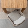 Rechteckiger Outdoor-Teppich beige orange 160x230cm Bizzotto Kino Rabatte