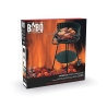Holzkohlegrill mit Rädern und verstellbarem Rundrost Ø 48cm Kivra Modell