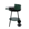 Holzkohlegrill mit Rädern und verstellbarem Rundrost Ø 48cm Kivra Katalog