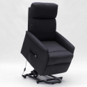 Giorgia Elektrischer Relax-Sessel Fernsehsessel mit Sitzlift und Rollen für ältere Menschen 
