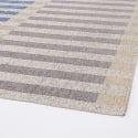 Bizzotto Hada Outdoor/Indoor Teppich Blau Beige Grau aus Polyester Sales