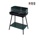 Holzkohlegrill mit verstellbarem Rost 58x38xh82cm Grilza Aktion