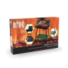 Holzkohlegrill mit verstellbarem Rost 58x38xh82cm Grilza Lagerbestand