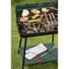 Holzkohlegrill mit verstellbarem Rost 58x38xh82cm Grilza Angebot