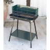 Holzkohlegrill mit verstellbarem Rost 58x38xh82cm Grilza Verkauf