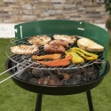 Runder Holzkohlegrill Ø 42 cm höhenverstellbar Zafro Modell