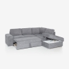 Schlafsofa 3-Sitzer mit rechter Chaiselongue und Stauraum Belka Verkauf