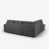 3-Sitzer Schlafsofa mit Bettkasten und linker Chaise Longue Veyro Rabatte