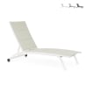 Recliner-Gartenliege verstellbar mit Rädern Cleopas Angebot