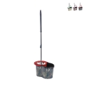 Wischmop mit rundem Kopf und 16L Eimer Limpio Aktion